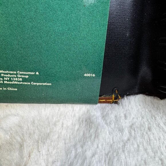 Day Runner Leather Spiral Address Book 5.5" X 8.5" Brown With Tabs - Picture 7 of 8